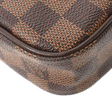 路易威登（Louis Vuitton）路易·威登（Louis Vuitton）达米尔·拉特（Damier Lift）棕色N60009女士Dami Cambus肩袋A级使用Ginzo