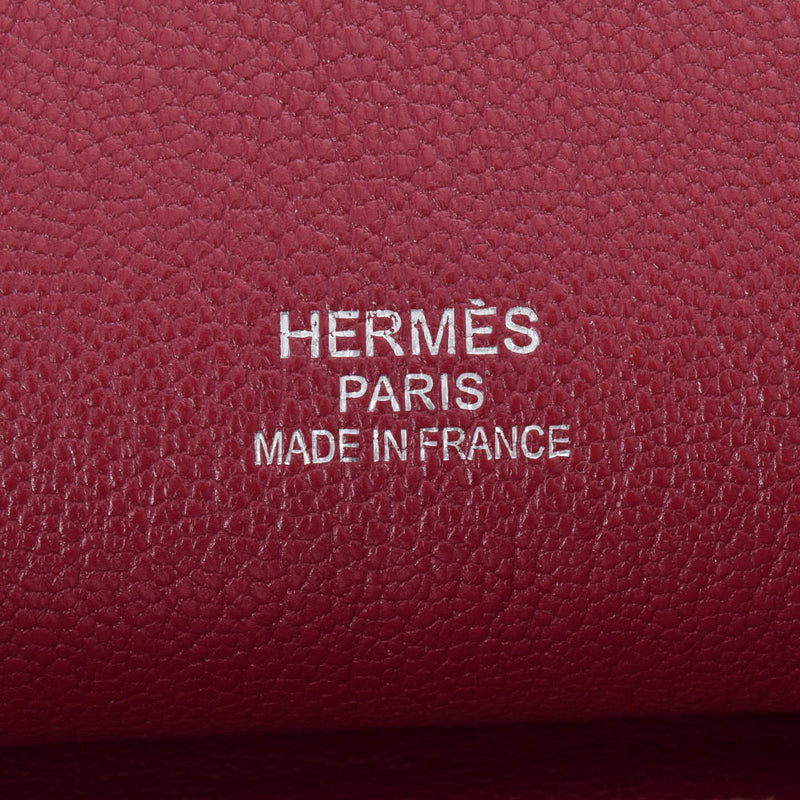 HERMES エルメス ジプシエール 37 ルビー パラジウム金具 □N刻印(2010年頃) レディース トリヨンクレマンス ショルダーバッグ ABランク 中古 銀蔵