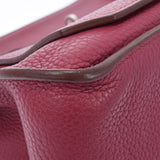 HERMES Hermes Zypsiere 37 Ruby Paladium Bracket □ N engraved (around 2010) Ladies Toryon Lemance Shoulder Bag AB Rank Used Ginzo