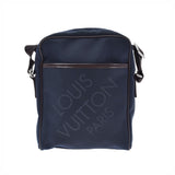 LOUIS VUITTON Louis Vuitton Damier Jean Citadan NM Blue Ocean N41437 Men's Damie Gean Canvas Shoulder Bag A Rank Used Ginzo