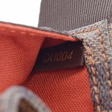 LOUIS VUITTON Louis Vuitton Damier Jeronimos Brown N51994 Unisex Damier Canbus Body Bag A Rank used Ginzo