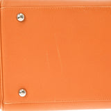 HERMES Hermes Parisibon Bay 40 Orange Silver Bracket □ J engraved (around 2006) Ladies Vo Epson Handbag B Rank used Ginzo