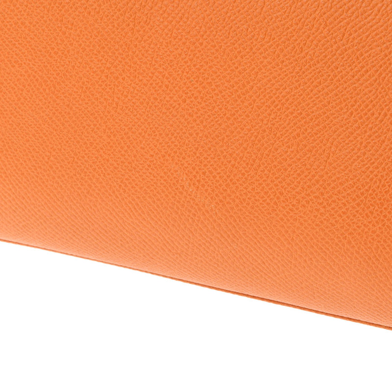 HERMES Hermes Parisibon Bay 40 Orange Silver Bracket □ J engraved (around 2006) Ladies Vo Epson Handbag B Rank used Ginzo