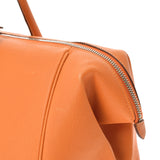 HERMES Hermes Parisibon Bay 40 Orange Silver Bracket □ J engraved (around 2006) Ladies Vo Epson Handbag B Rank used Ginzo