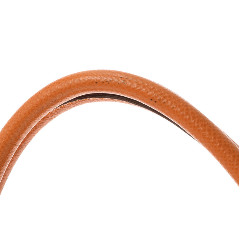 HERMES Hermes Parisibon Bay 40 Orange Silver Bracket □ J engraved (around 2006) Ladies Vo Epson Handbag B Rank used Ginzo