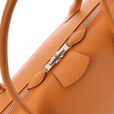 HERMES Hermes Parisibon Bay 40 Orange Silver Bracket □ J engraved (around 2006) Ladies Vo Epson Handbag B Rank used Ginzo