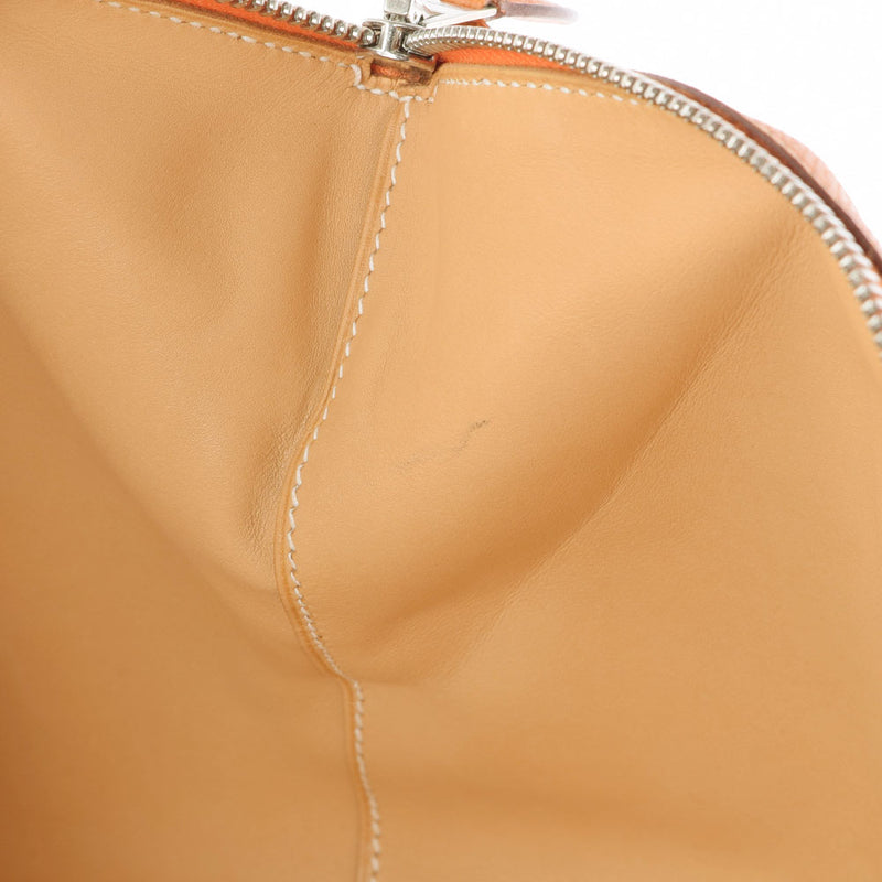 HERMES Hermes Parisibon Bay 40 Orange Silver Bracket □ J engraved (around 2006) Ladies Vo Epson Handbag B Rank used Ginzo