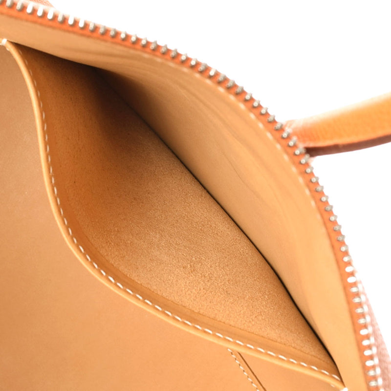 HERMES Hermes Parisibon Bay 40 Orange Silver Bracket □ J engraved (around 2006) Ladies Vo Epson Handbag B Rank used Ginzo