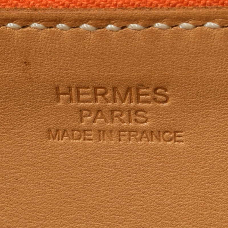 HERMES Hermes Parisibon Bay 40 Orange Silver Bracket □ J engraved (around 2006) Ladies Vo Epson Handbag B Rank used Ginzo