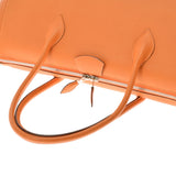 HERMES Hermes Parisibon Bay 40 Orange Silver Bracket □ J engraved (around 2006) Ladies Vo Epson Handbag B Rank used Ginzo