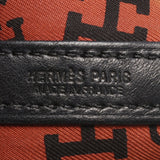 HERMES Hermes Garden Twilly TPM Black □ I engraved (around 2005) Ladies Swift Handbag AB Rank Used Ginzo