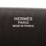 HERMES エルメス ツールボックス26 2WAY ダークブラウン シルバー金具 □O刻印(2011年頃) レディース エバーカラー ハンドバッグ Bランク 中古 銀蔵