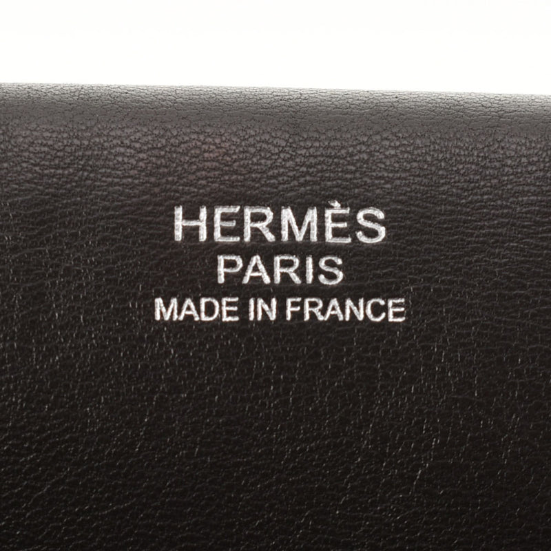 HERMES エルメス ツールボックス26 2WAY ダークブラウン シルバー金具 □O刻印(2011年頃) レディース エバーカラー ハンドバッグ Bランク 中古 銀蔵