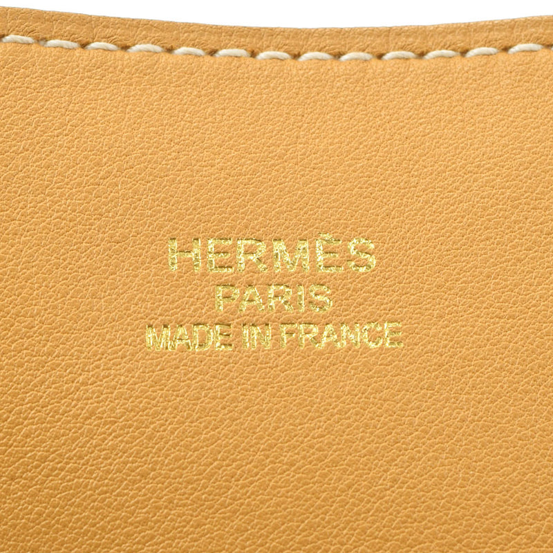 HERMES エルメス ドゥブルセンス28 リバーシブル  カリー/ローズサクラ X刻印(2016年頃) ユニセックス ヴォーシッキム トートバッグ ABランク 中古 銀蔵