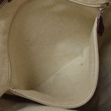 HERMES Hermes Masai GM Khaki Silver Bracket □ K engraved (around 2007) Unisex canvas shoulder bag B rank used Ginzo