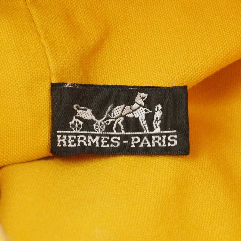 HERMES Hermes Polon Mimil Yellow Unisex Canvas/Leather Shoulder Bag B Rank used Ginzo