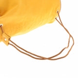 HERMES Hermes Polon Mimil Yellow Unisex Canvas/Leather Shoulder Bag B Rank used Ginzo