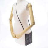 HERMES エルメス エールライン ポシェット グレー ユニセックス キャンバス ショルダーバッグ ABランク 中古 銀蔵