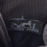 HERMES エルメス エールライン ポシェット グレー ユニセックス キャンバス ショルダーバッグ ABランク 中古 銀蔵