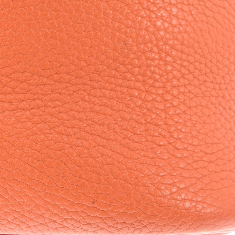 HERMES エルメス ピコタンロック GM ティルバット シルバー金具 X刻印(2016年頃) レディース トリヨンクレマンス ハンドバッグ Bランク 中古 銀蔵