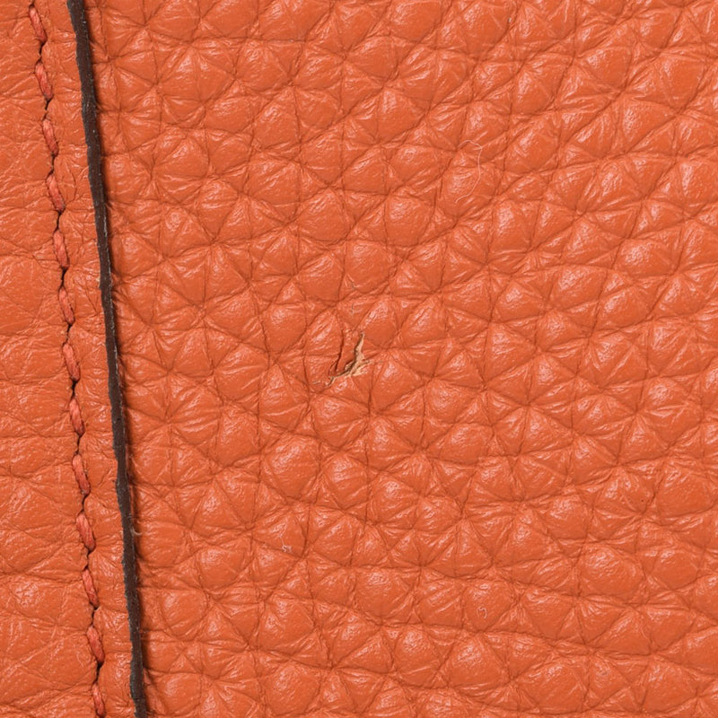 HERMES エルメス ピコタンロック GM ティルバット シルバー金具 X刻印(2016年頃) レディース トリヨンクレマンス ハンドバッグ Bランク 中古 銀蔵