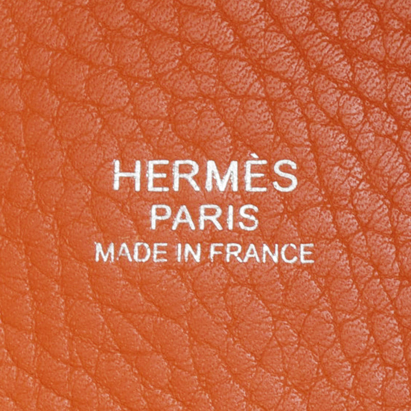 HERMES エルメス ピコタンロック GM ティルバット シルバー金具 X刻印(2016年頃) レディース トリヨンクレマンス ハンドバッグ Bランク 中古 銀蔵