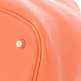 HERMES エルメス ピコタンロック GM ティルバット シルバー金具 X刻印(2016年頃) レディース トリヨンクレマンス ハンドバッグ Bランク 中古 銀蔵