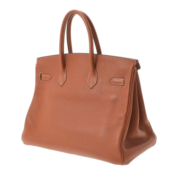 HERMES エルメス バーキン35 エトリュスク ゴールド金具 ○Z刻印(1996年頃) レディース トリヨンクレマンス ハンドバッグ ABランク 中古 銀蔵