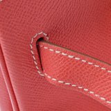 HERMES エルメス バーキン35 ローズジャイプール/ゴールド ゴールド金具 □O刻印(2011年頃) レディース ヴォーエプソン ハンドバッグ ABランク 中古 銀蔵