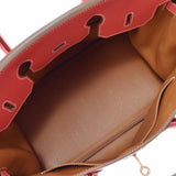 HERMES エルメス バーキン35 ローズジャイプール/ゴールド ゴールド金具 □O刻印(2011年頃) レディース ヴォーエプソン ハンドバッグ ABランク 中古 銀蔵