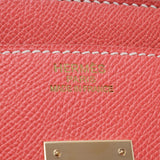 HERMES エルメス バーキン35 ローズジャイプール/ゴールド ゴールド金具 □O刻印(2011年頃) レディース ヴォーエプソン ハンドバッグ ABランク 中古 銀蔵