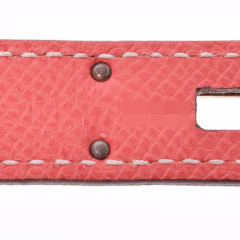 HERMES エルメス バーキン35 ローズジャイプール/ゴールド ゴールド金具 □O刻印(2011年頃) レディース ヴォーエプソン ハンドバッグ ABランク 中古 銀蔵