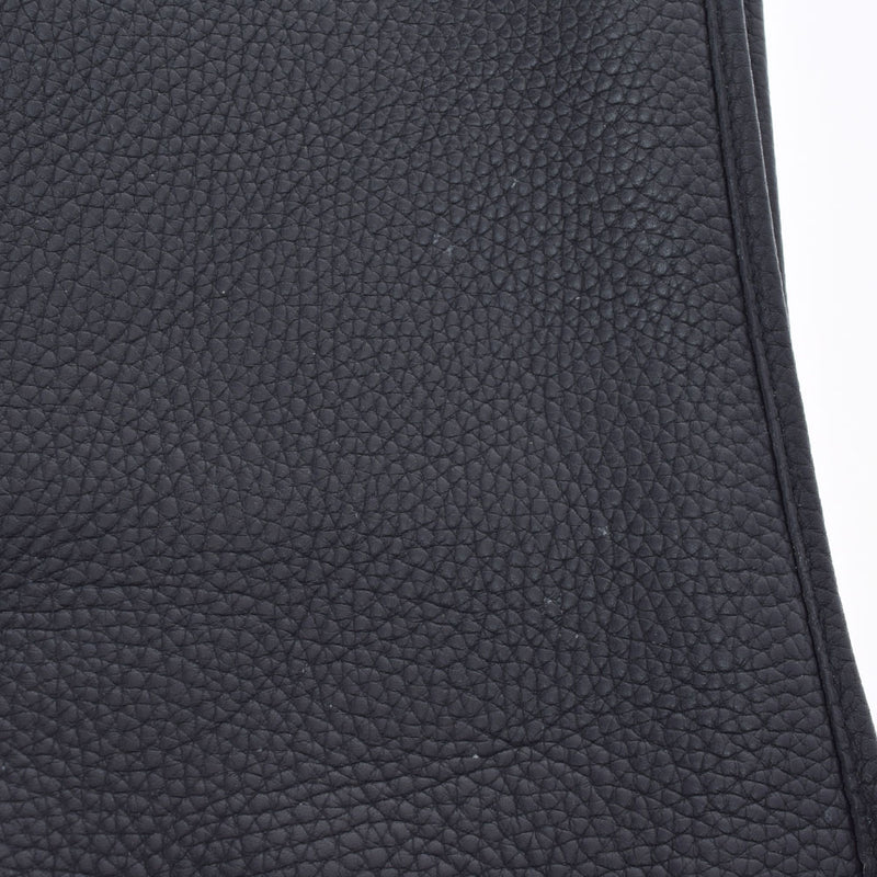 HERMES エルメス エブリン エヴリン PM 黒 シルバー金具 □J刻印(2006年頃) ユニセックス トリヨンクレマンス ショルダーバッグ Aランク 中古 銀蔵