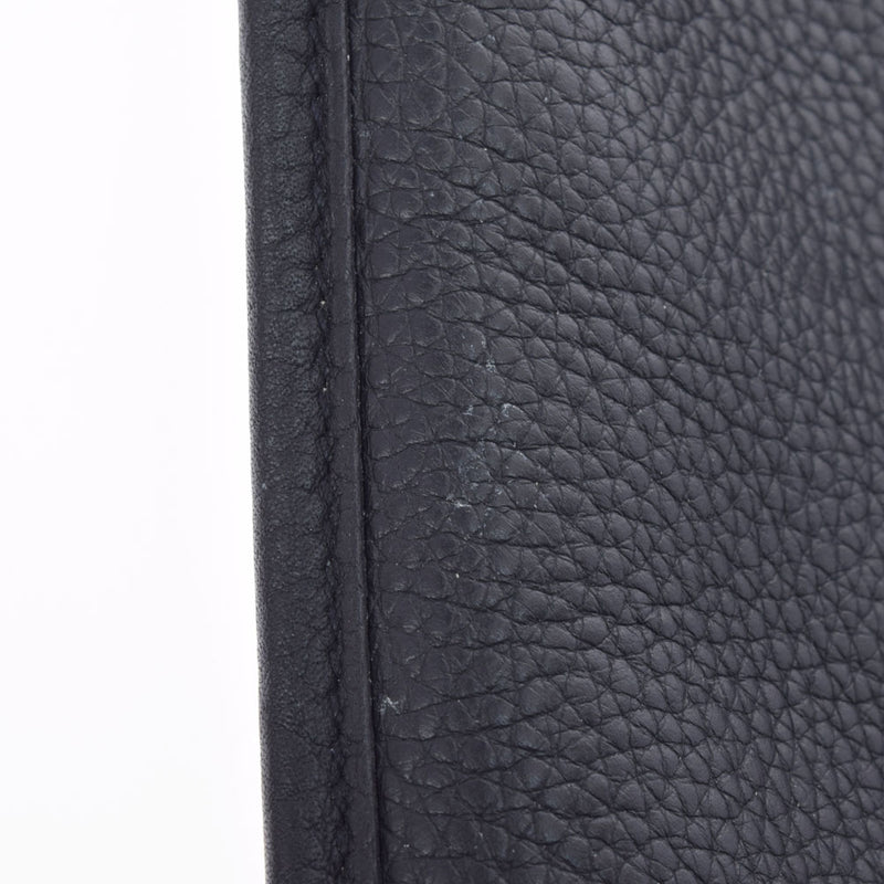 HERMES エルメス エブリン エヴリン PM 黒 シルバー金具 □J刻印(2006年頃) ユニセックス トリヨンクレマンス ショルダーバッグ Aランク 中古 銀蔵