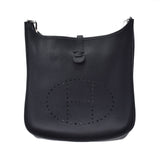 HERMES エルメス エブリン エヴリン PM 黒 シルバー金具 □J刻印(2006年頃) ユニセックス トリヨンクレマンス ショルダーバッグ Aランク 中古 銀蔵