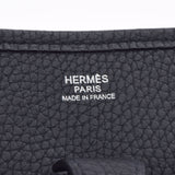 HERMES エルメス エブリン エヴリン PM 黒 シルバー金具 □J刻印(2006年頃) ユニセックス トリヨンクレマンス ショルダーバッグ Aランク 中古 銀蔵