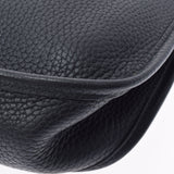 HERMES エルメス エブリン エヴリン PM 黒 シルバー金具 □J刻印(2006年頃) ユニセックス トリヨンクレマンス ショルダーバッグ Aランク 中古 銀蔵