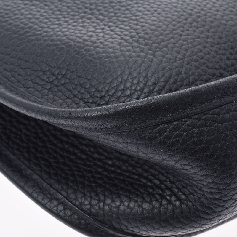HERMES エルメス エブリン エヴリン PM 黒 シルバー金具 □J刻印(2006年頃) ユニセックス トリヨンクレマンス ショルダーバッグ Aランク 中古 銀蔵