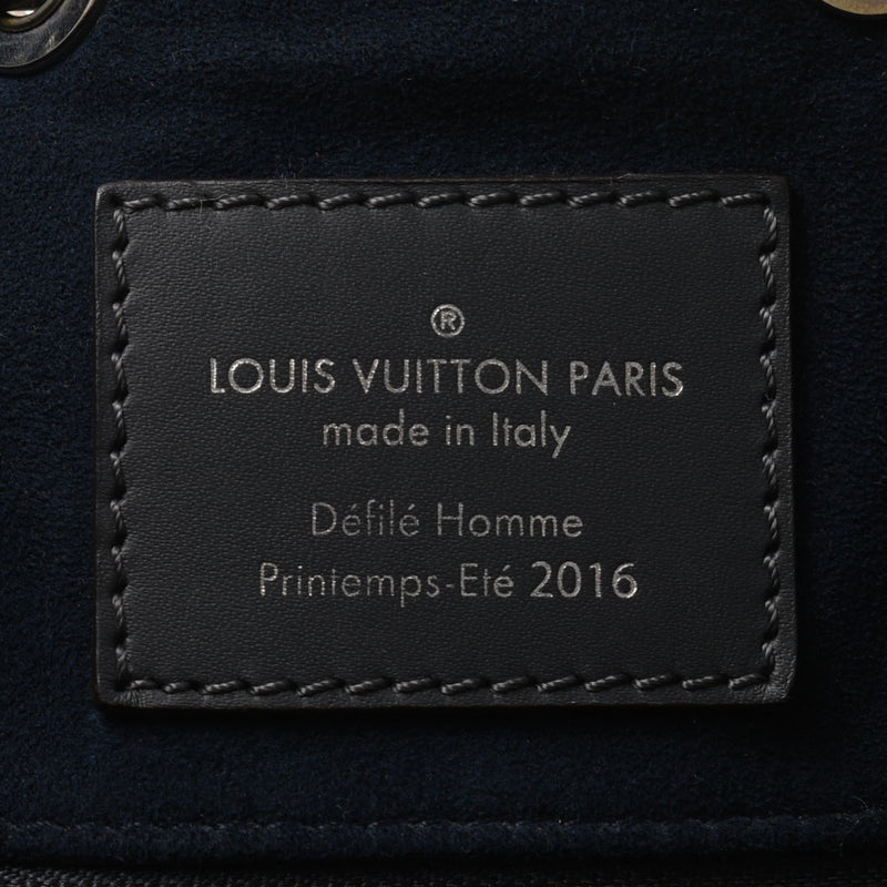 LOUIS VUITTON Louis Vuitton Epinogeman Marine M51068 Ladies Epireather Shoulder Bag AB Rank Used Ginzo