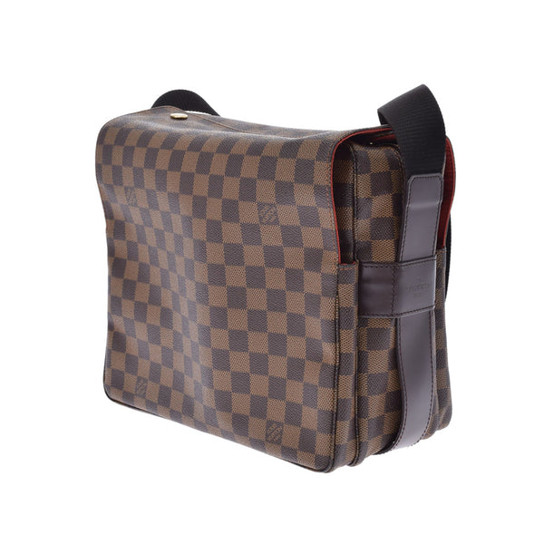 LOUIS VUITTON Louis Vuitton Damier Navi Glio Brown N45255 Unisex Damier Canbus Shoulder Bag A Rank used Ginzo