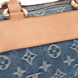 LOUIS VUITTON Louis Vuitton Monogram Denim Neo Speedy Blue M95019 Unisex Monogram Denim Handbag B Rank used Ginzo