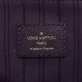 路易威顿路易·维顿（Louis Vuitton）路易威登（Louis Vuitton）会标gomplant citadin pm Oror M94049女士皮革手提袋B等级二手Ginzo