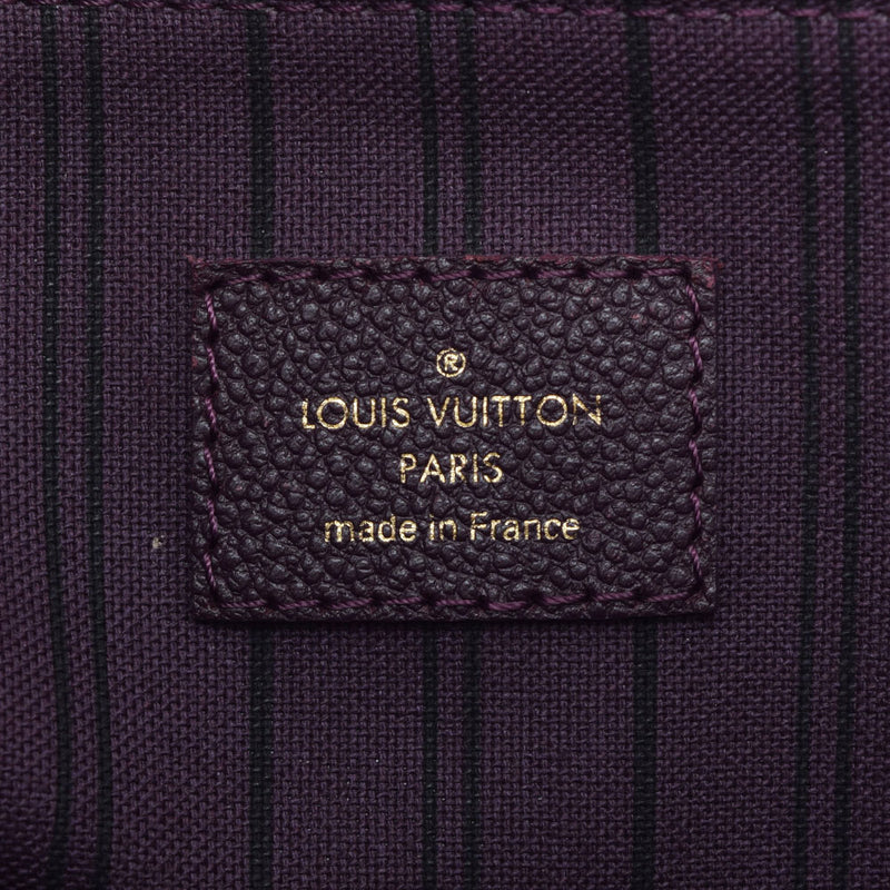 LOUIS VUITTON Louis Vuitton Monogram Amplant Citadin PM Oror M94049 Ladies Leather Tote Bag B Rank used Ginzo