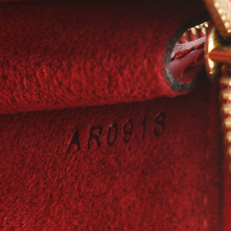 LOUIS VUITTON Louis Vuitton Epi Red M52947 Ladies Epi Leather Accessories Pouch AB Rank Used Ginzo