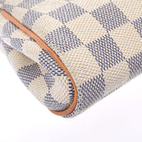 LOUIS VUITTON Louis Vuitton Damier Azur Eva 2WAY White N55214 Ladies Dami Azur Canvas Shoulder Bag B Rank used Ginzo