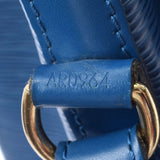 LOUIS VUITTON Louis Vuitton Epitino Blue M44105 Unisex Epireather Shoulder Bag AB Rank Used Ginzo