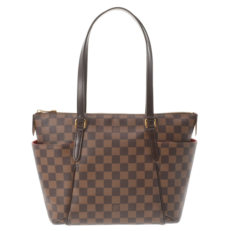 LOUIS VUITTON Louis Vuitton Damier PM Brown N41282 Ladies Damier Camvas Tote Bag A Rank used Ginzo