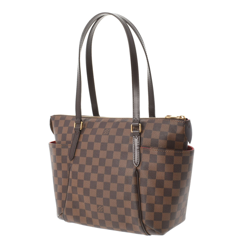 LOUIS VUITTON Louis Vuitton Damier PM Brown N41282 Ladies Damier Camvas Tote Bag A Rank used Ginzo