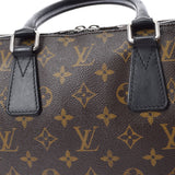 LOUIS VUITTON Louis Vuitton Makaser PDJ Brown M40868 Men's Monogram Canvas 2WAY Bag AB Rank Used Ginzo