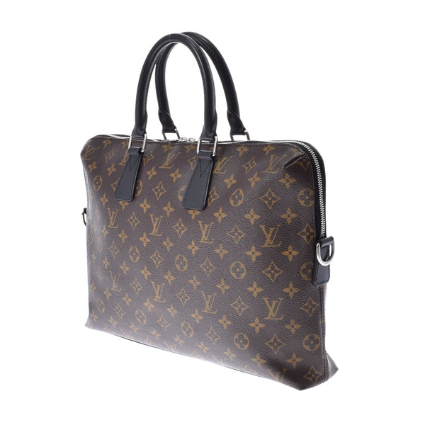 LOUIS VUITTON ルイヴィトン マカサー PDJ  ブラウン M40868 メンズ モノグラムキャンバス 2WAYバッグ ABランク 中古 銀蔵